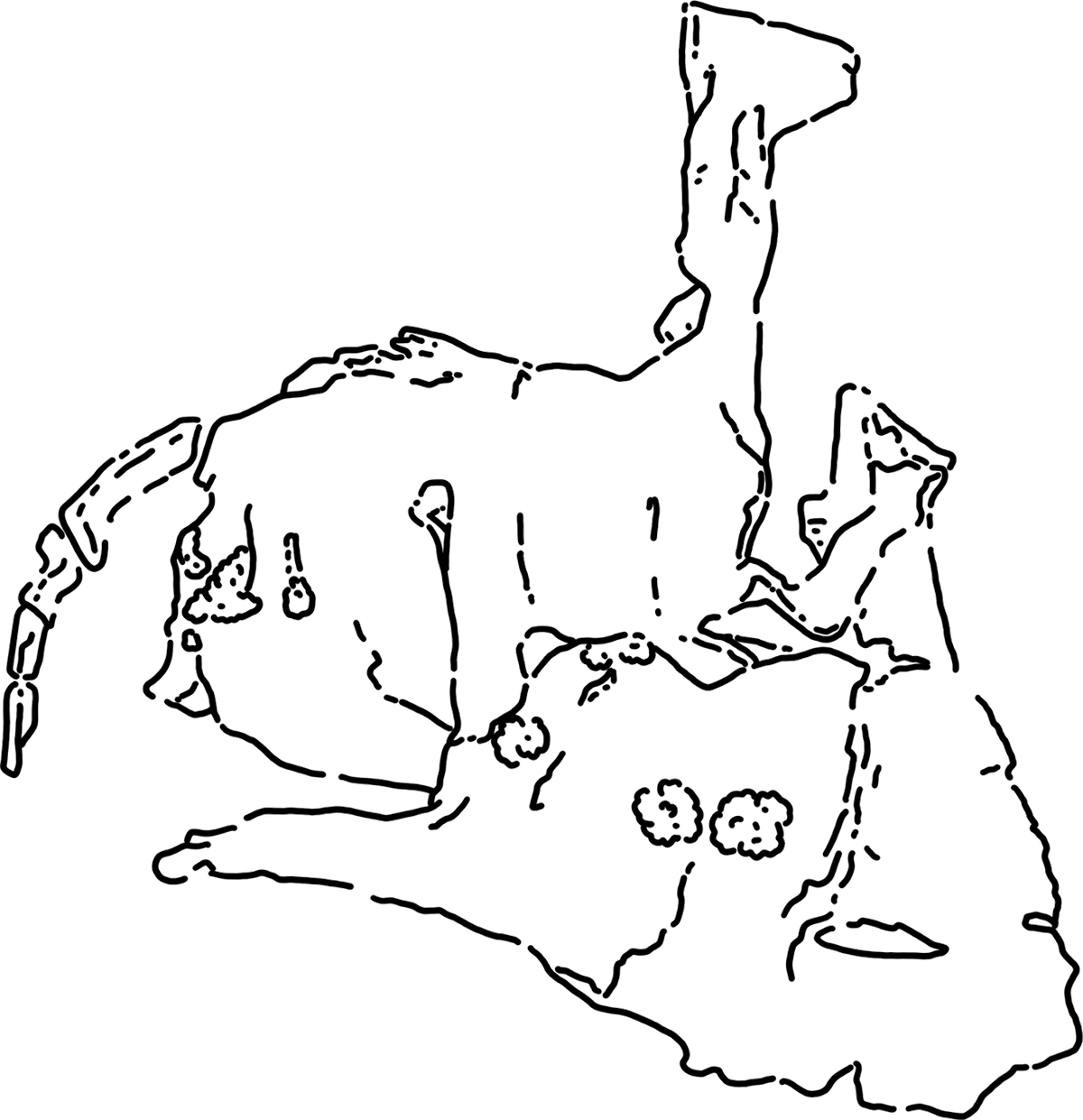 동방박사들이 낙타를 타고 아기 예수를 찾아가는 성경 이야기 일러스트